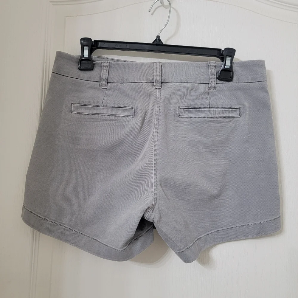 J. Crew Size 4 Washed Gray Stretch 4